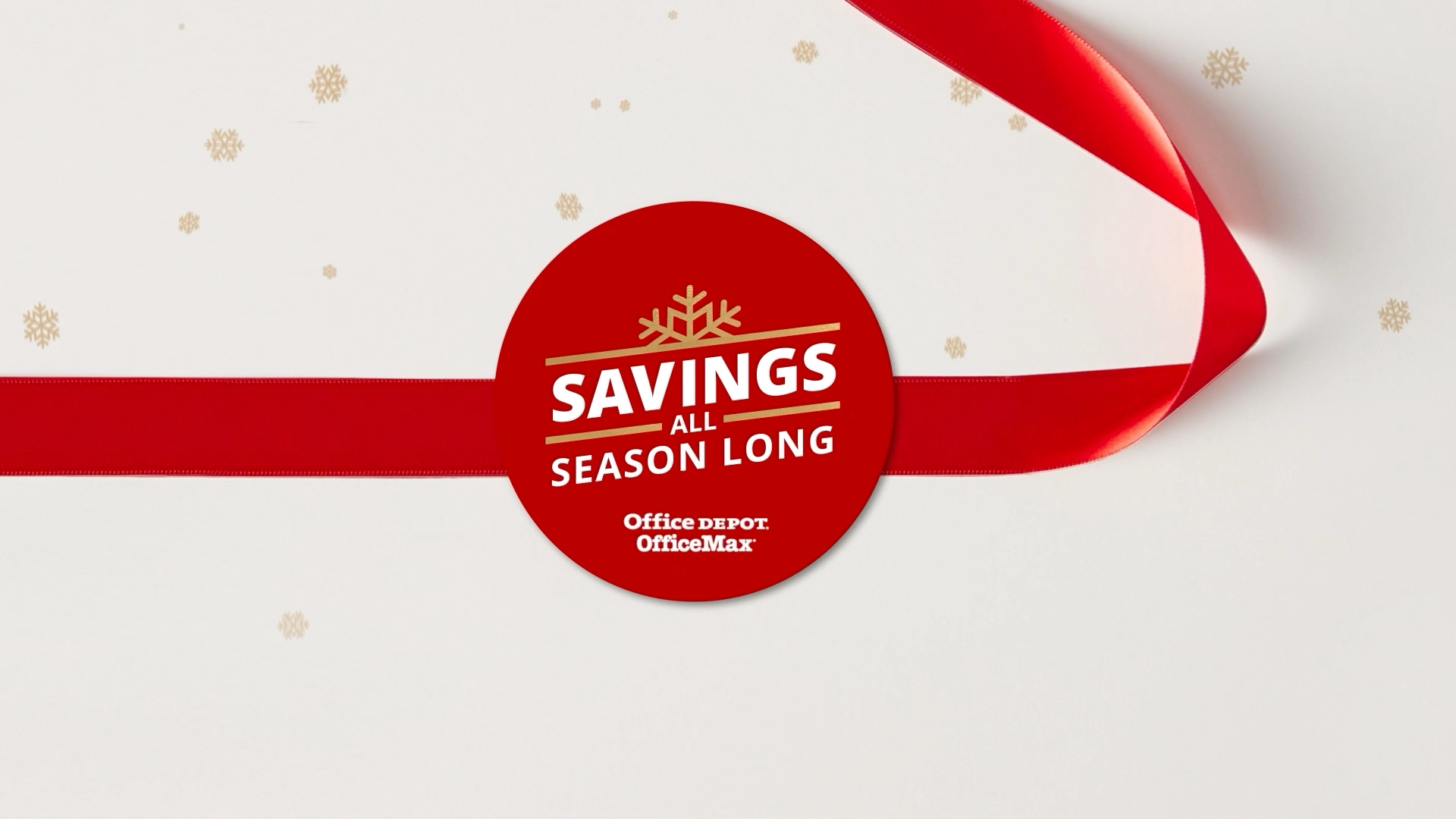 Office Depot End Of the Year Campaign